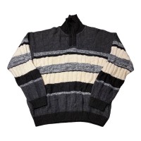 Euro half zip knit | Vintage.City ヴィンテージ 古着