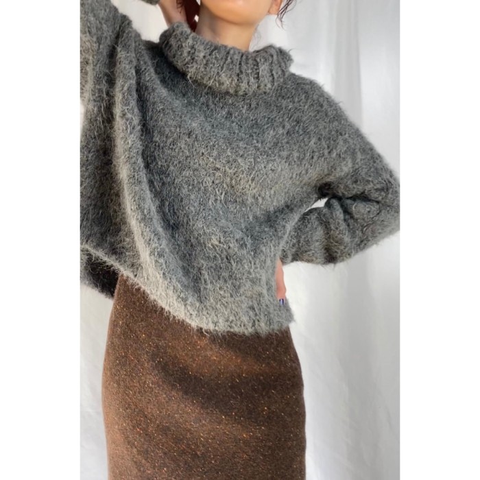 grey knit | Vintage.City 빈티지숍, 빈티지 코디 정보