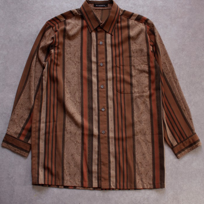 Geometric Pattern shirt / 幾何学模様シャツ | Vintage.City ヴィンテージ 古着