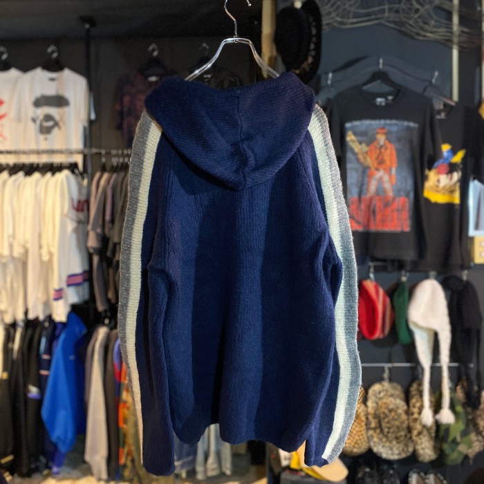 90s BADBOY knit hoodie | Vintage.City 古着屋、古着コーデ情報を発信