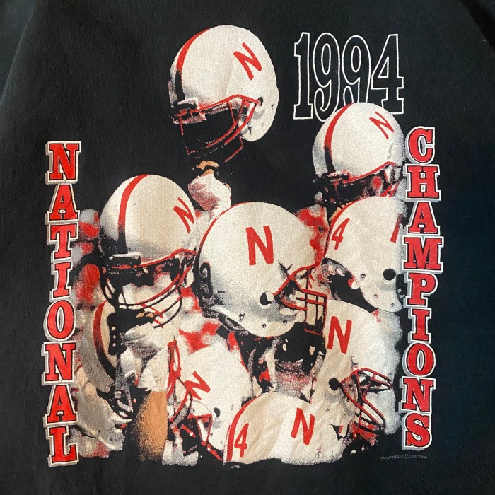 90s Nebraska Huskers photo sweat | Vintage.City 빈티지숍, 빈티지 코디 정보