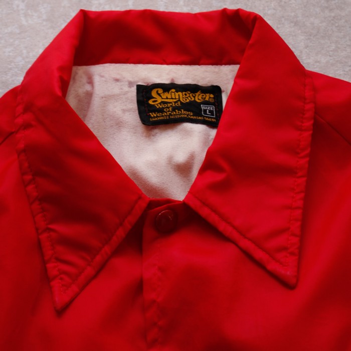 70-80s’ Swingstar Red Nylon Jacket / スウィ | Vintage.City 古着屋、古着コーデ情報を発信