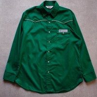 Green Western Shirt / グリーンウエスタンシャツ | Vintage.City ヴィンテージ 古着