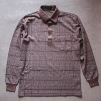 Geometric Pattern Polo Shirt / 幾何学模様ポロシャ | Vintage.City ヴィンテージ 古着