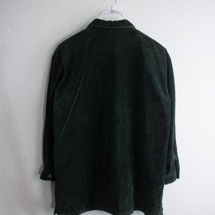 velours shirt jacket / ベロアシャツジャケット | Vintage.City 古着屋、古着コーデ情報を発信
