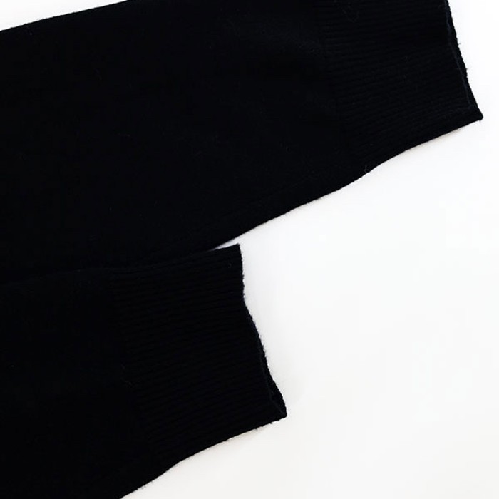 PLAY COMME des GARCONS Black Cotton Knit | Vintage.City 古着屋、古着コーデ情報を発信
