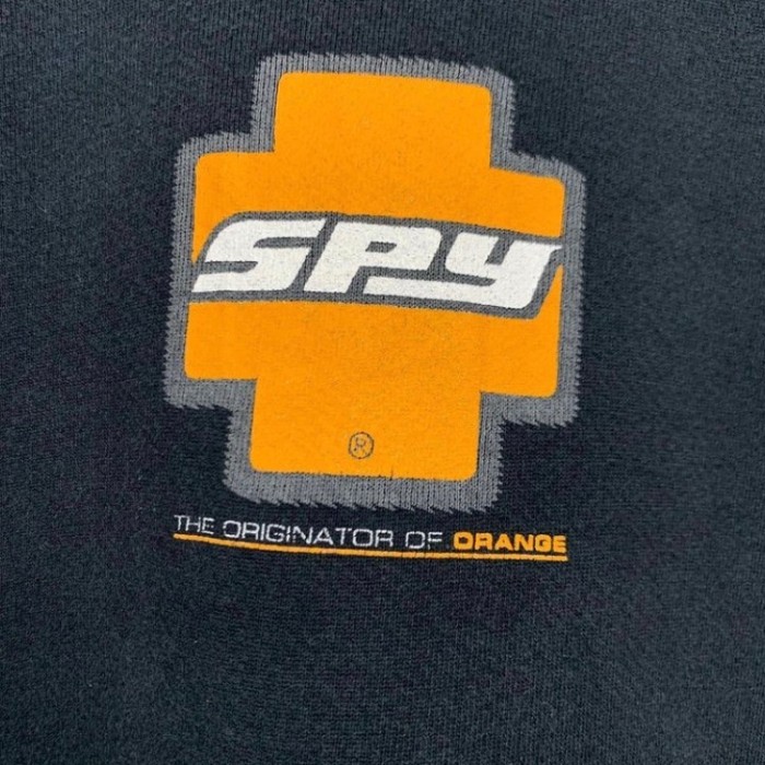 90’s “SPY” Print Sweat Shirt Made in USA | Vintage.City ヴィンテージ 古着