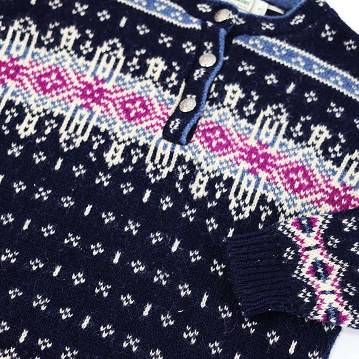90s USA LL Bean Nordic Pull Over Knit | Vintage.City Vintage Shops, Vintage Fashion Trends