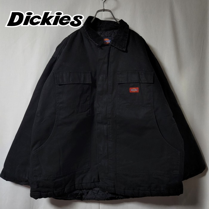 Dickies　ダックジャケット　キルティング　デトロイトジャケット　黒　L | Vintage.City 빈티지숍, 빈티지 코디 정보