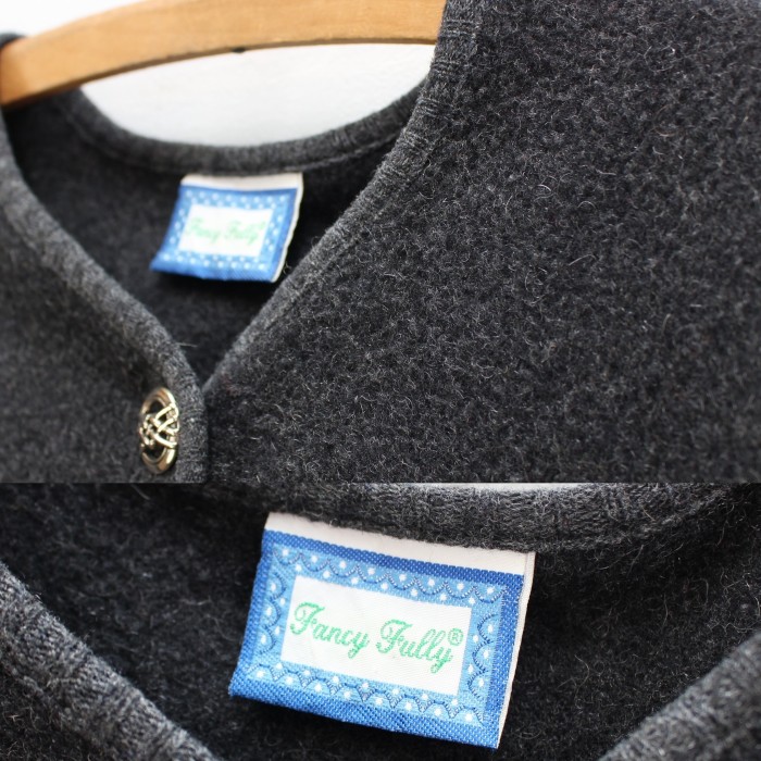 EU VINTAGEヨーロッパ古着刺繍デザインウールジャケットチロリアン | Vintage.City 古着屋、古着コーデ情報を発信