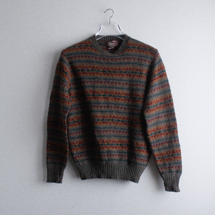 ニット/セーターvintage whole pattern knit