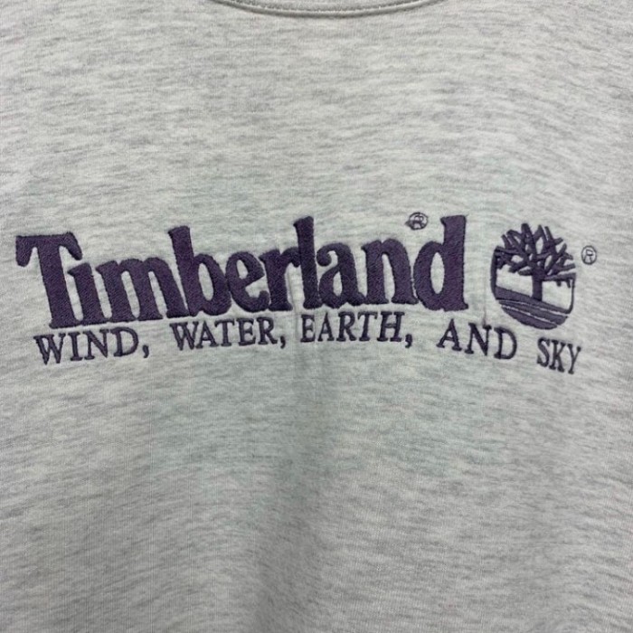 “Timberland” Embroidered Sweat Shirt | Vintage.City 古着屋、古着コーデ情報を発信