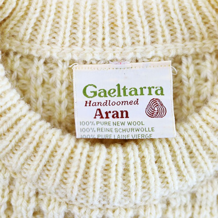 -90s Ireland cable Fisher man Aran knit | Vintage.City 빈티지숍, 빈티지 코디 정보