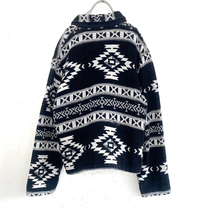 monotone native pattern JKT | Vintage.City 古着屋、古着コーデ情報を発信