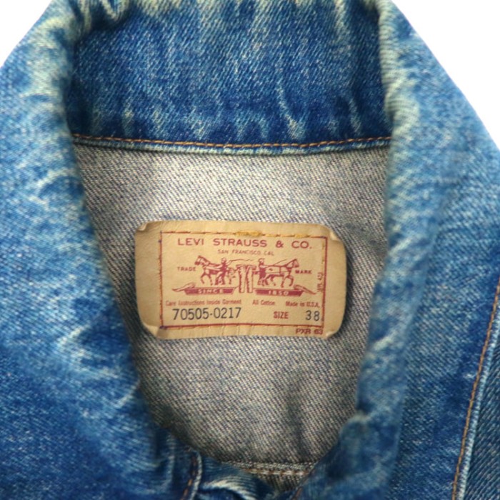 LEVI‘S デニムジャケット Gジャン 70505-0217 USA製 90s | Vintage.City 古着屋、古着コーデ情報を発信