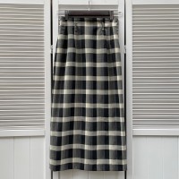 monotone plaid tight skirt | Vintage.City ヴィンテージ 古着