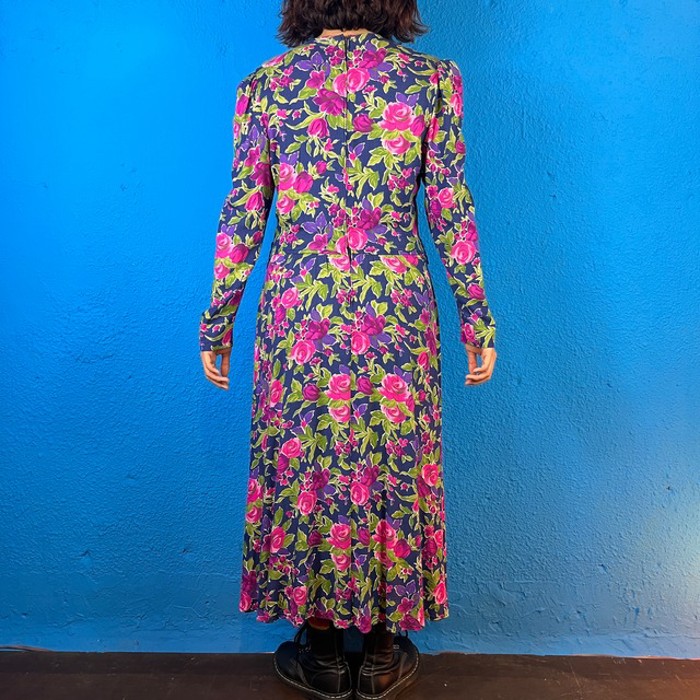90s Pink Flower Pattern Dress | Vintage.City Vintage Shops, Vintage Fashion Trends