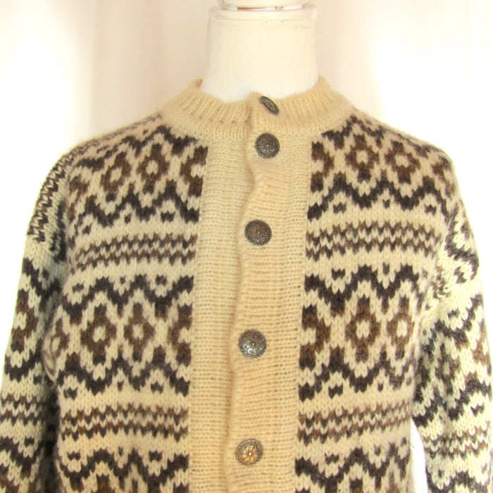 80's STOBI Nordic Cardigan Denmark made | Vintage.City Vintage Shops, Vintage Fashion Trends