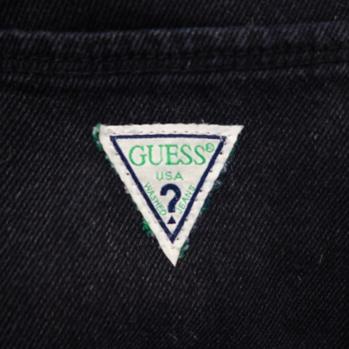 GUESS JEANS ハイライズスリムデニムパンツ 30 ブラックデニム | Vintage.City 古着屋、古着コーデ情報を発信