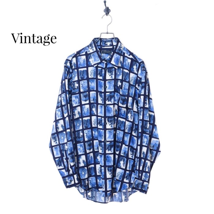VINTAGE PRINTED SHIRT/L | Vintage.City Vintage Shops, Vintage Fashion Trends