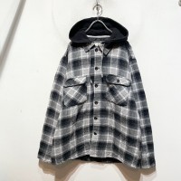 “OP” Hooded Quilting Flannel Jacket | Vintage.City ヴィンテージ 古着