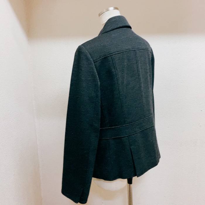バーバリー　ウールジャケット　黒グレー色　BURBERRY LONDON 美品 | Vintage.City 古着屋、古着コーデ情報を発信