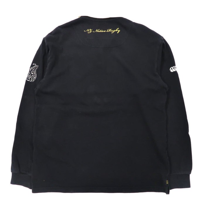 CANTERBURY ビッグサイズ ラガーシャツ XL ブラック コットン | Vintage.City 古着屋、古着コーデ情報を発信