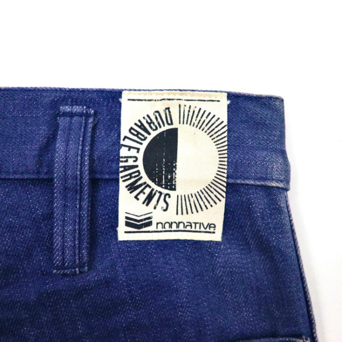 NONNATIVE デニムパンツ 1 ブルー サイドライン 日本製 | Vintage.City 古着屋、古着コーデ情報を発信