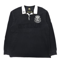 CANTERBURY ビッグサイズ ラガーシャツ XL ブラック コットン | Vintage.City ヴィンテージ 古着