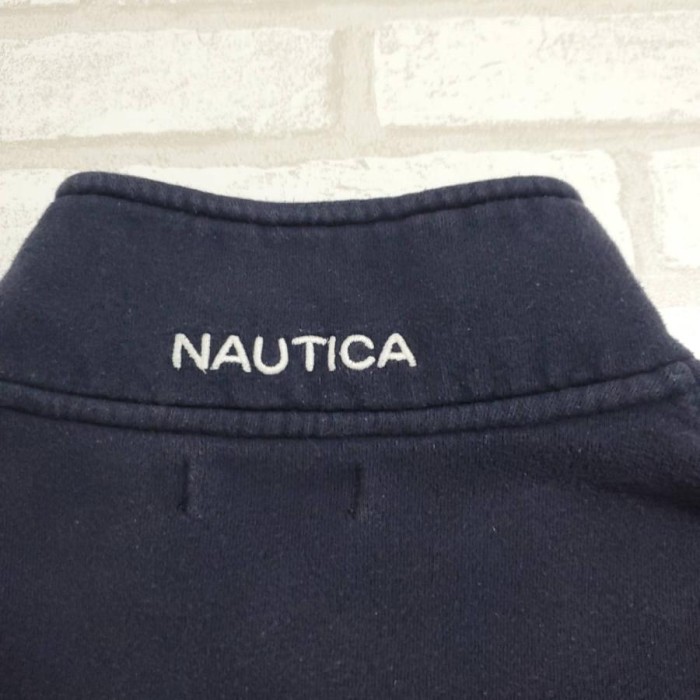 【704】Nautica ハーフジップスウェット Lサイズ  グレー | Vintage.City 古着屋、古着コーデ情報を発信