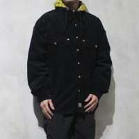 1990s gold button corduroy shirt | Vintage.City ヴィンテージ 古着