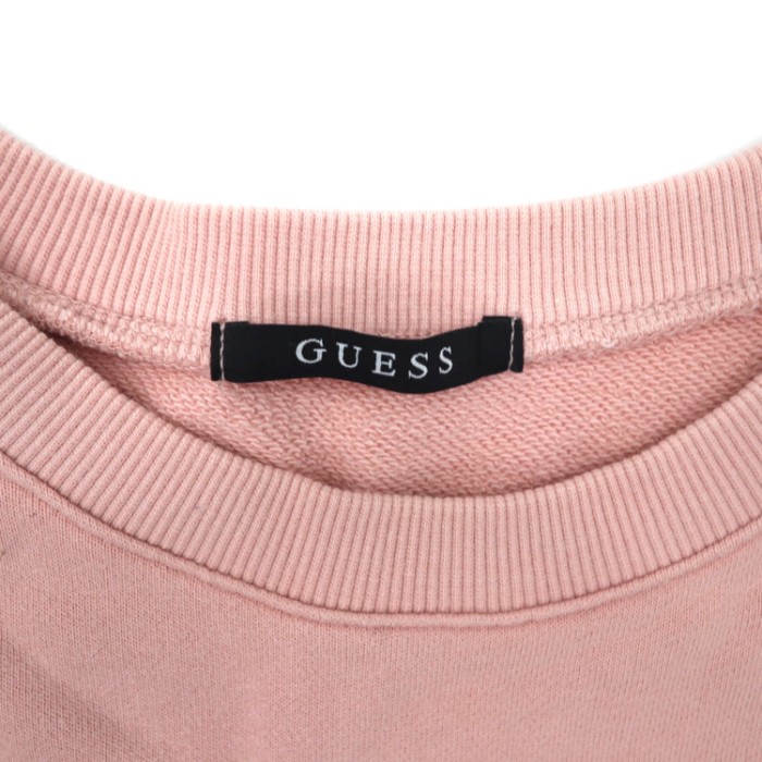 GUESS JEANS U.S.A. エンボスロゴスウェット M ピンク | Vintage.City 古着屋、古着コーデ情報を発信