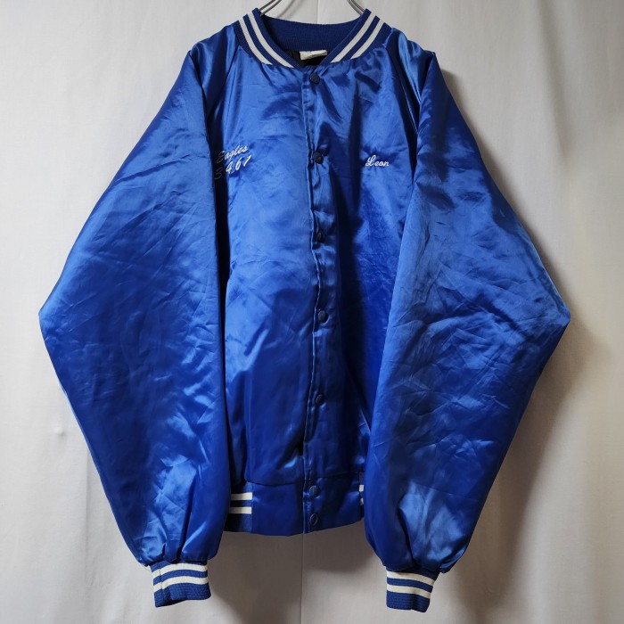 80s AUBURN オウバーン　ナイロンスタジャン　XL　USA製　リブライン | Vintage.City 古着屋、古着コーデ情報を発信
