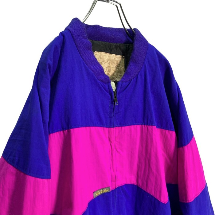 80s WALKER bi-color supplex nylon jacket | Vintage.City 빈티지숍, 빈티지 코디 정보