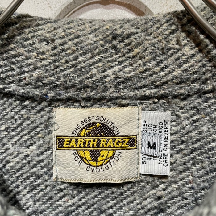 “EARTH RAGZ” L/S Blanket Shirt | Vintage.City ヴィンテージ 古着