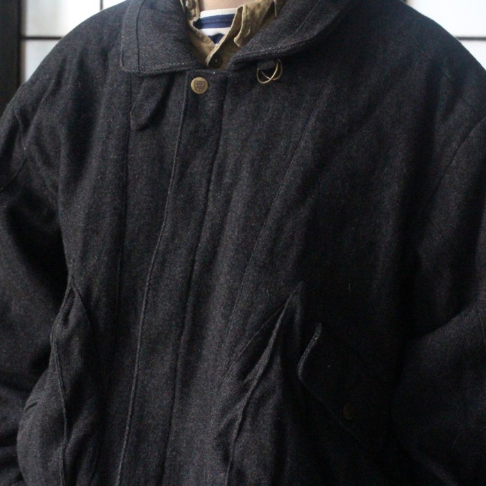 flight jacket type wool jacket | Vintage.City 빈티지숍, 빈티지 코디 정보