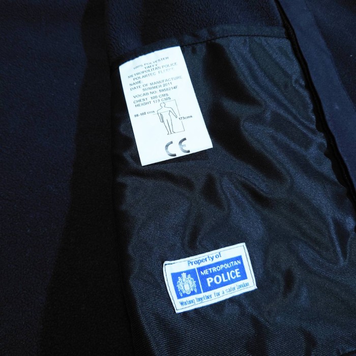 BRITISH METROPOLITAN POLICE フリース ジャケット | Vintage.City 古着屋、古着コーデ情報を発信