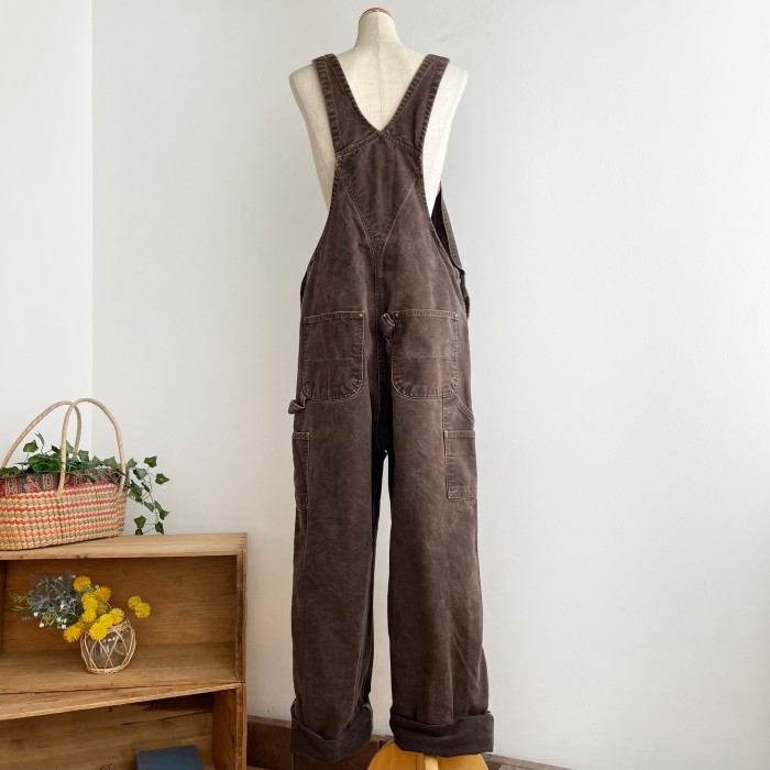Carhartt duck overall "brown" | Vintage.City 古着屋、古着コーデ情報を発信