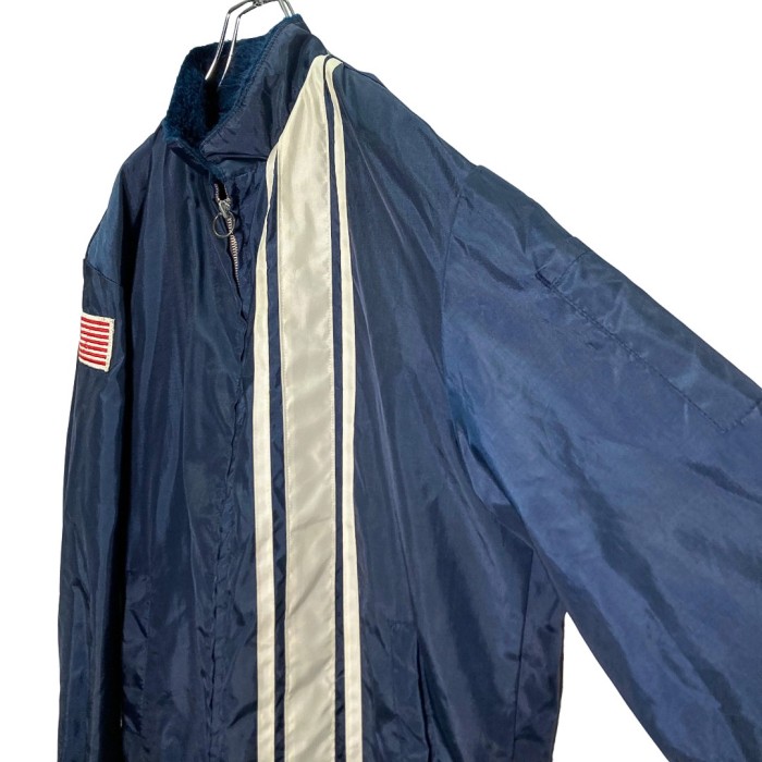 80s mel nick zip-up line design jacket | Vintage.City 古着屋、古着コーデ情報を発信