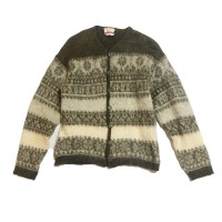 60s Janzen wool mohair cardigan border | Vintage.City 빈티지숍, 빈티지 코디 정보