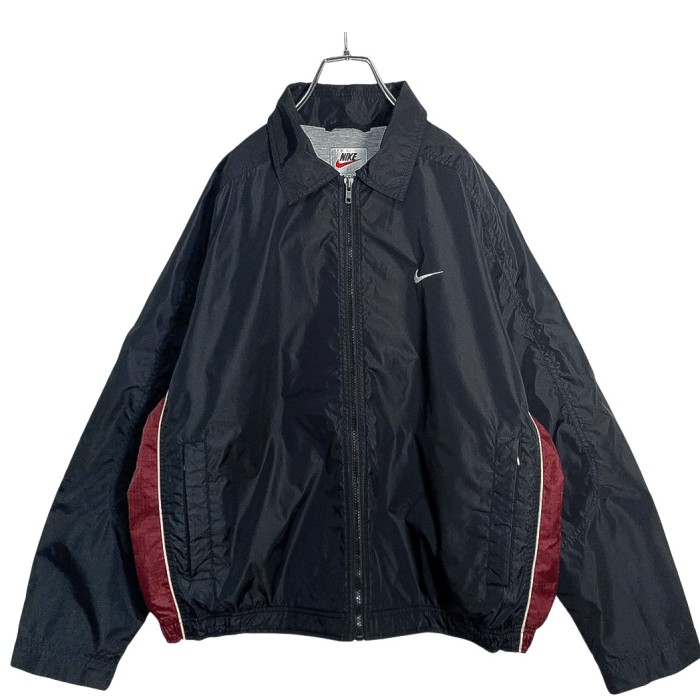 NIKE 90s bi-color nylon coach jacket | Vintage.City Vintage Shops, Vintage Fashion Trends