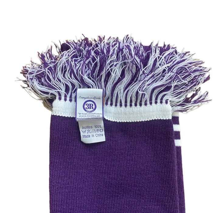00s ACF Fiorentina scarf "dead stock " | Vintage.City 古着屋、古着コーデ情報を発信