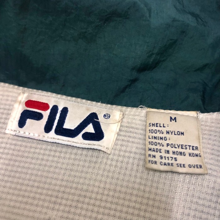 90s FILA/Nylon Jacket/M/香港製/ナイロンジャケット | Vintage.City 빈티지숍, 빈티지 코디 정보
