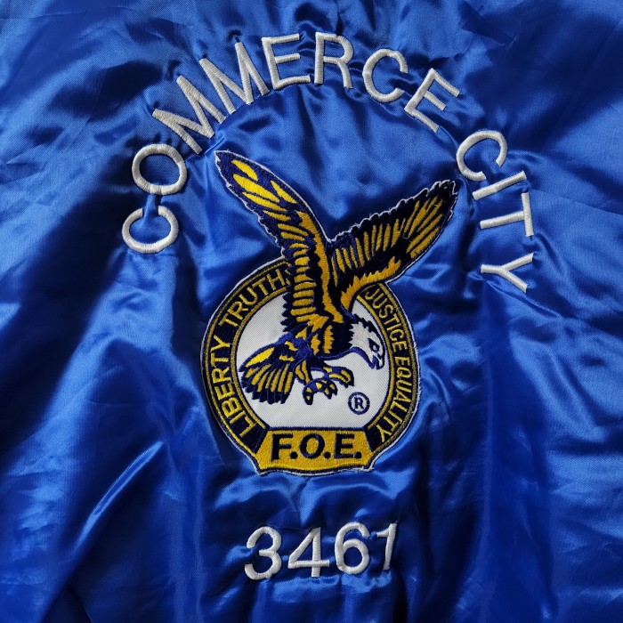 80s AUBURN オウバーン　ナイロンスタジャン　XL　USA製　リブライン | Vintage.City 古着屋、古着コーデ情報を発信