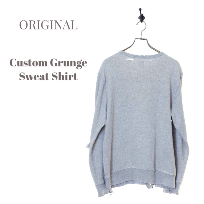 ORIGINAL GRUNGE CUSTOM SWEAT SHIRT/GAP/L | Vintage.City 古着屋、古着コーデ情報を発信