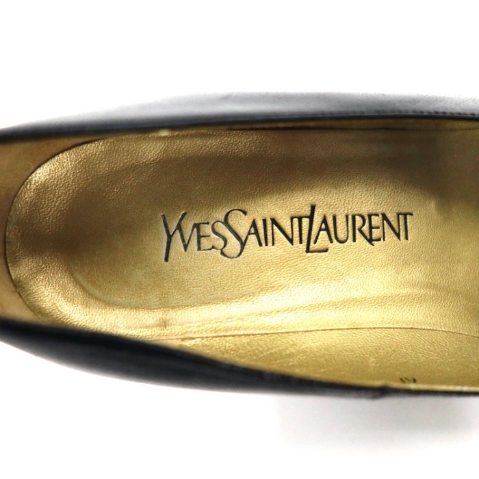 YVES SAINT LAURENT パンプス レザー オールド | Vintage.City 古着屋、古着コーデ情報を発信