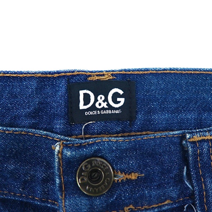 D&G DOLCE & GABBANA デニムパンツ M ブルー イタリア製 | Vintage.City