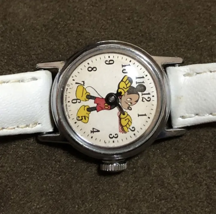 ジャンク1950年代Ingersollインガソール ミッキーマウス時計レディース 
