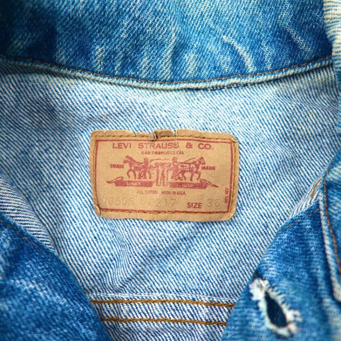 LEVI'S デニムジャケット 70505-0217 USA製 70s | Vintage.City ヴィンテージ 古着