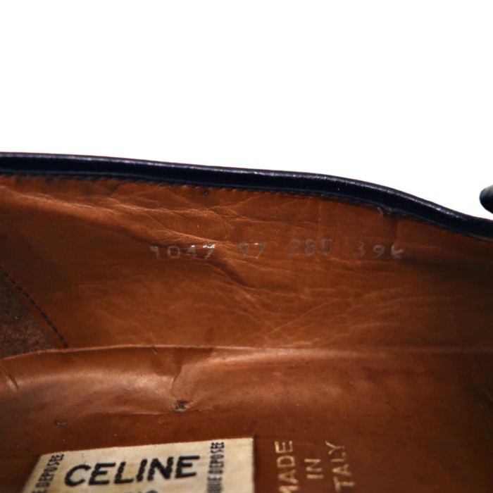 CELINE タッセルローファー 24.5CM ブラック レザー イタリア製 | Vintage.City 古着屋、古着コーデ情報を発信
